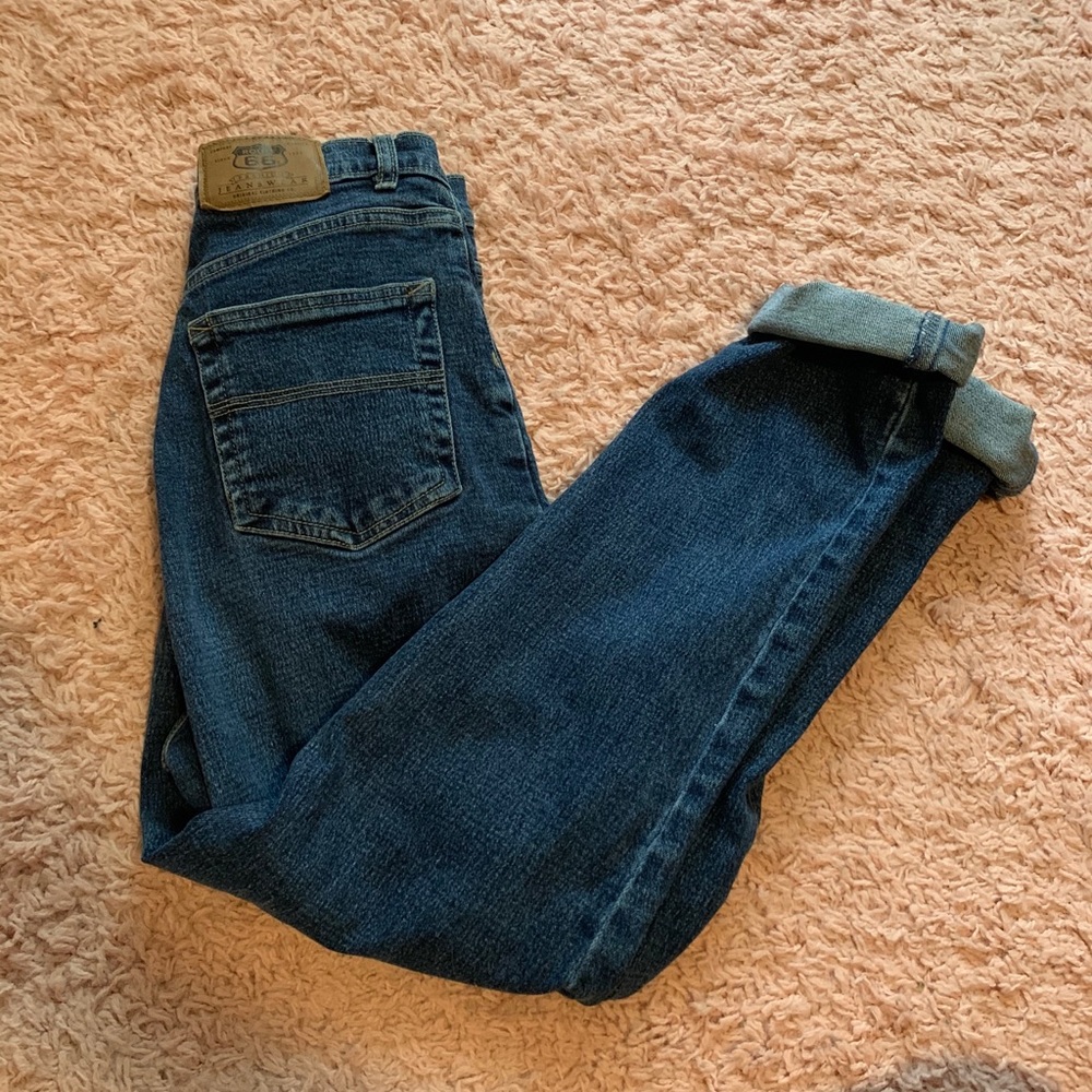 Vintage Super High Rise Mom Jeans